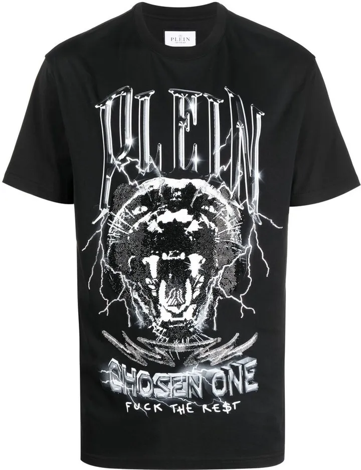 logo-print short-sleeved T-shirt