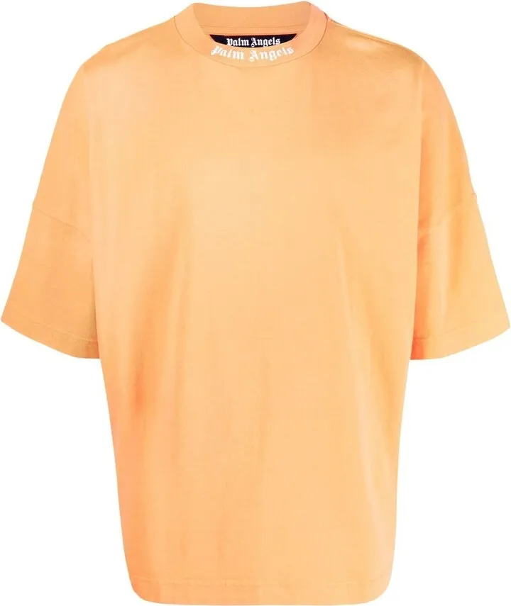 logo-print cotton T-shirt