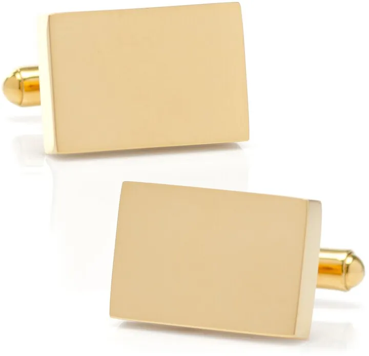 Engravable Stainless Steel Cuff Links
