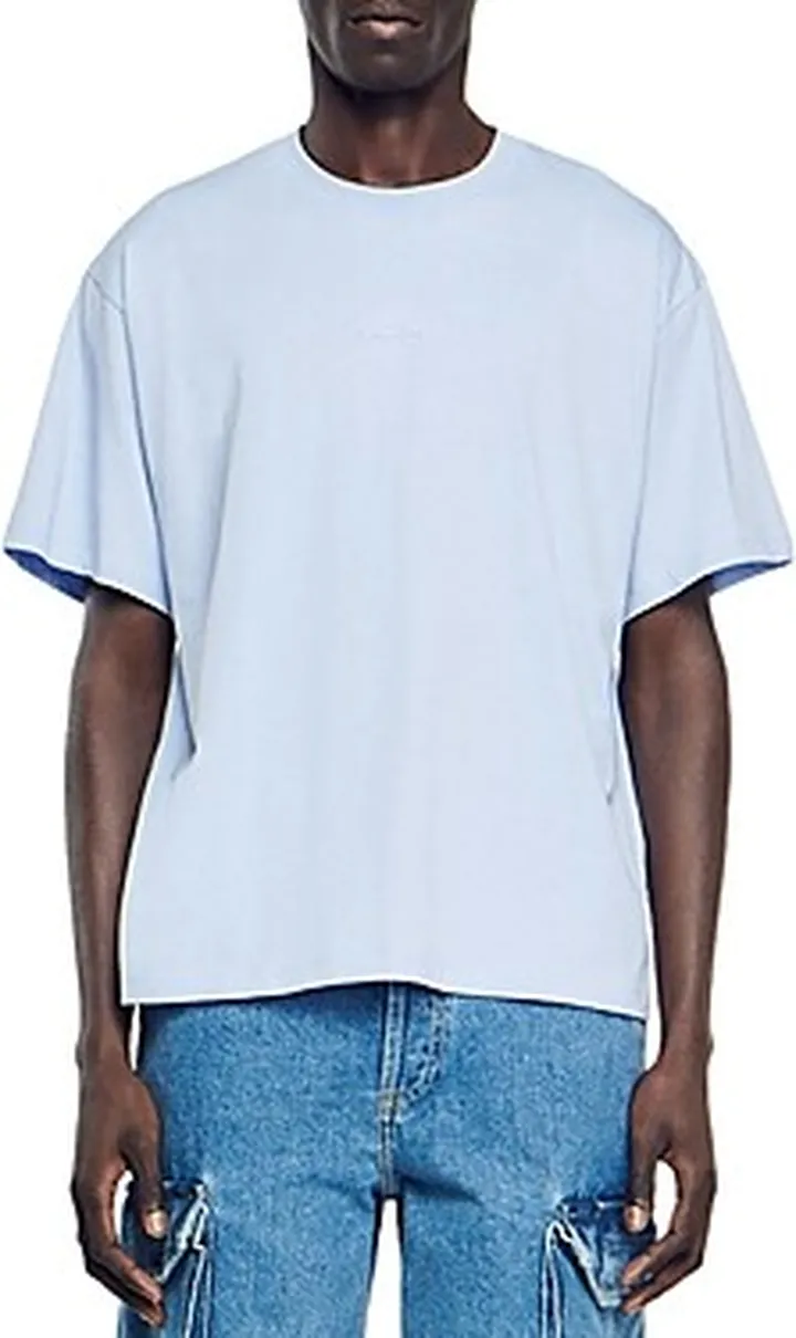 Sandro Boutique Oversized Fit Tee
