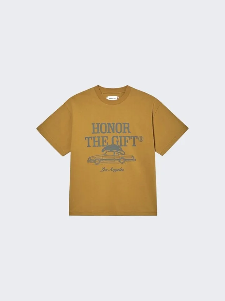 Pack Tee Mustard Yellow