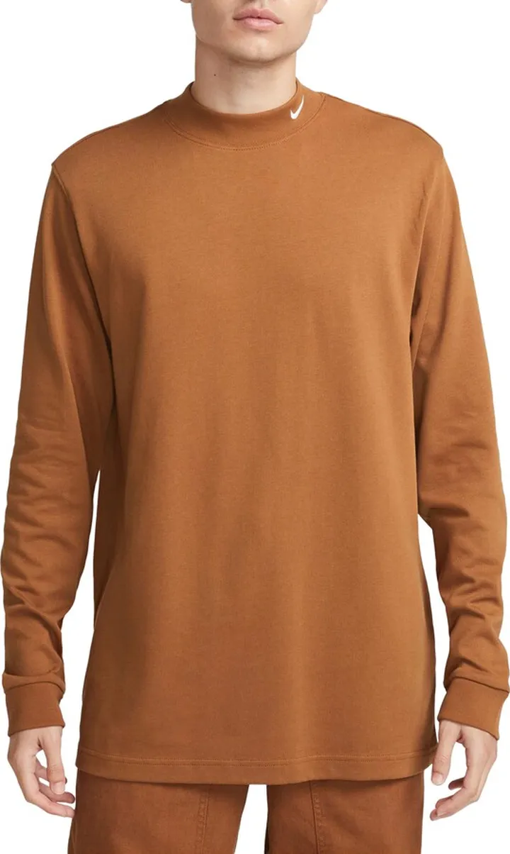 Long Sleeve Mock Neck Shirt