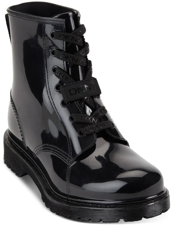 Dkny Women's Tilly Lace-Up Rain Booties