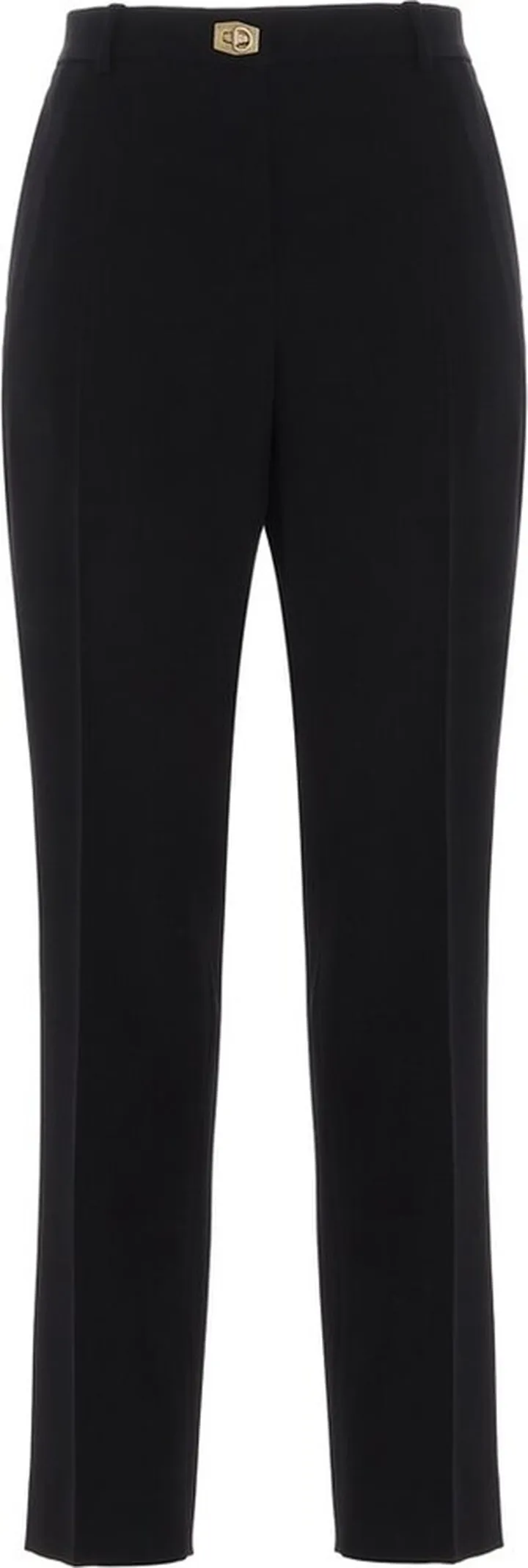 Givenchy Lock Detailed Cropped Trousers
