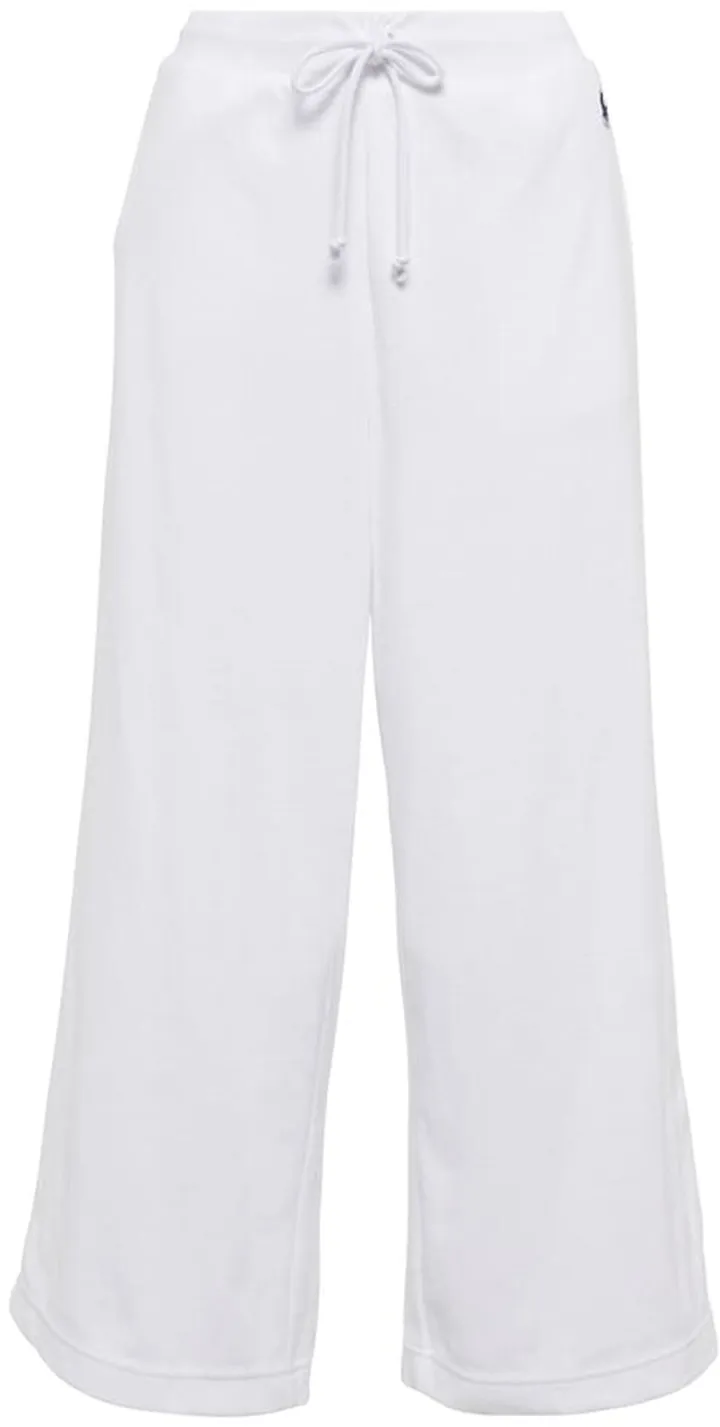 Cotton-blend terry sweatpants