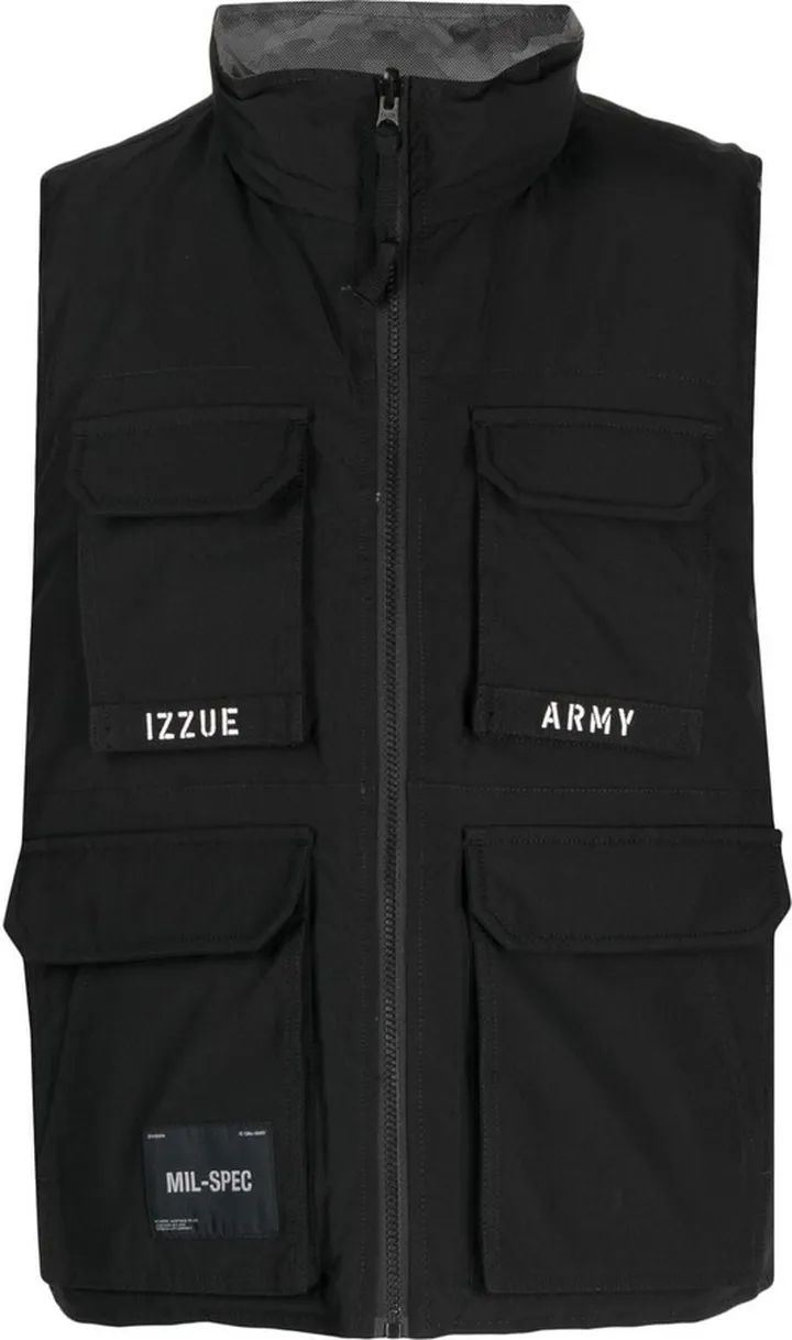 Logo-Patch Cargo Pocket Gilet