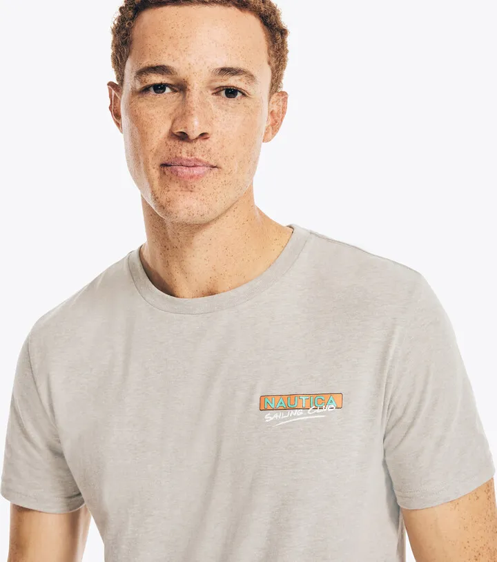 Sustainably Crafted Sailing Club Graphic T-Shirt