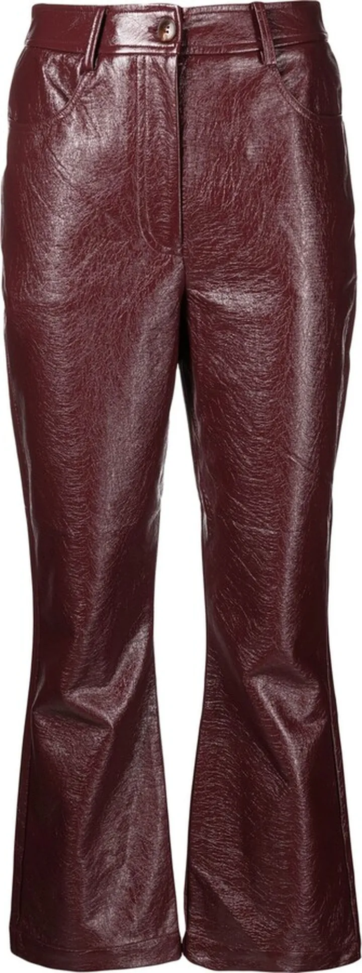 Flared Cropped Trousers