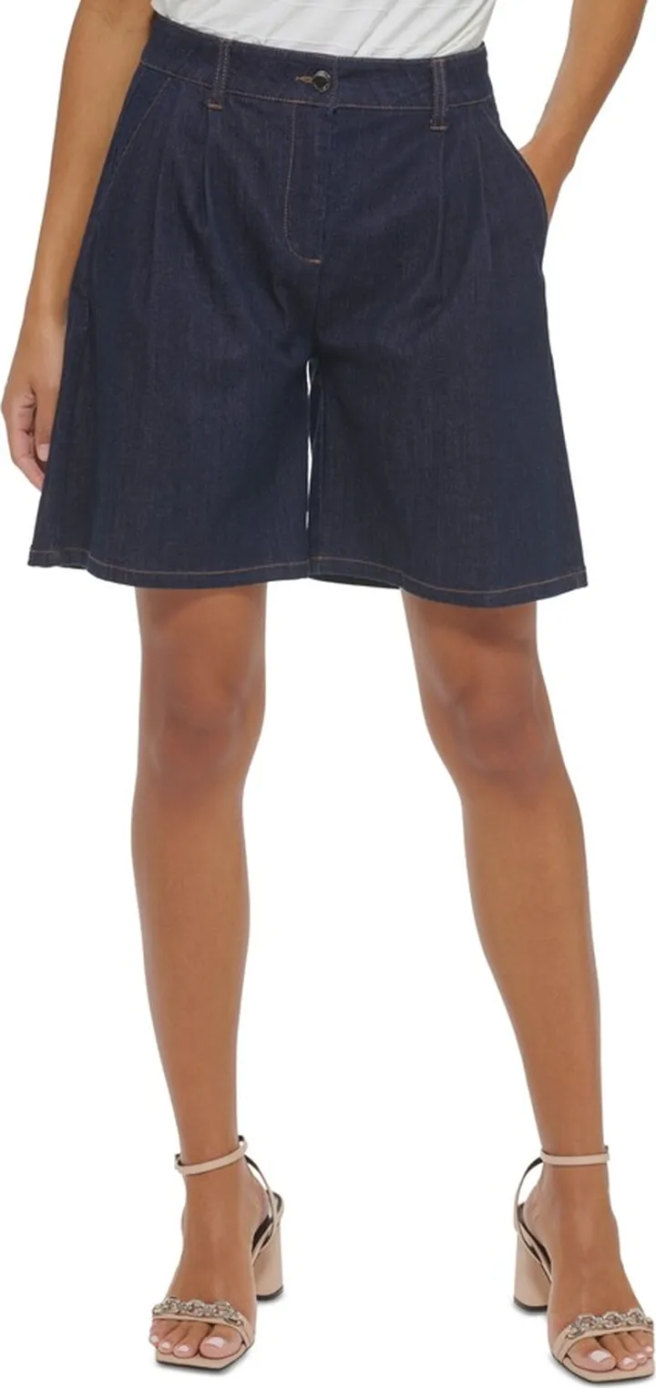 Calvin Klein Women's Tailored Denim Shorts