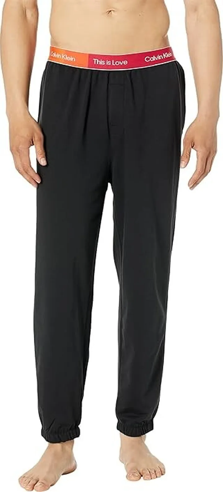 Calvin Klein Underwear Pride This Is Love Joggers (Black) Men's Pajama
