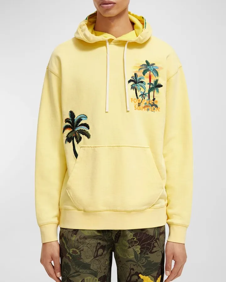 Men's Forever Summer Palm Tree Hoodie