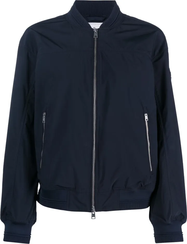 Summer zip-up bomber jacket