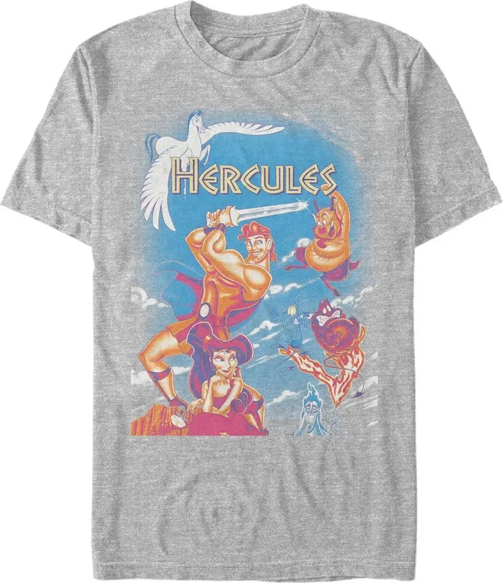 Men's Hercules Classic Scene T-Shirt - Athletic Heather - 3X Large