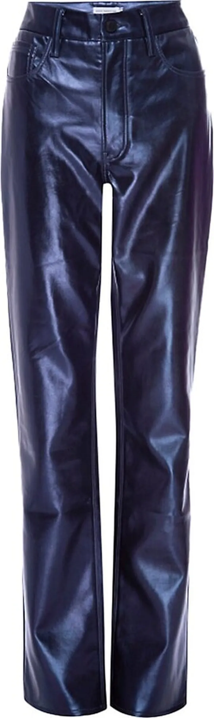 Good Icon Metallic Faux Leather Pants