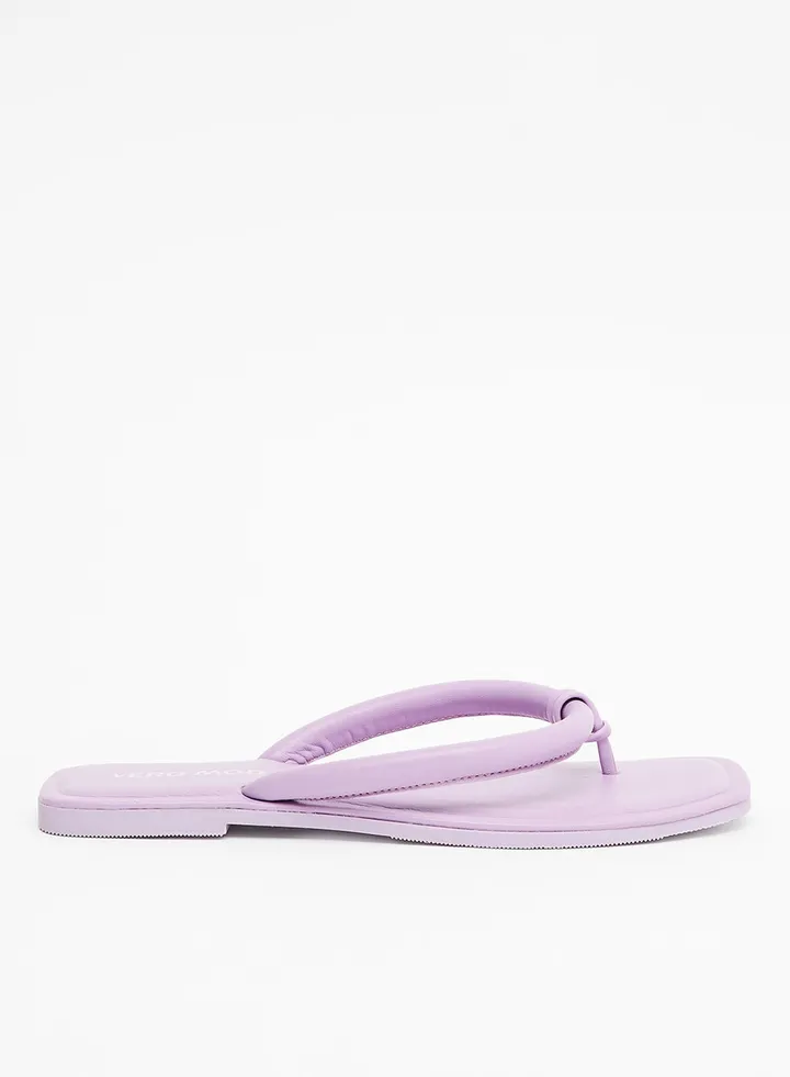 Leather Flat Sandals