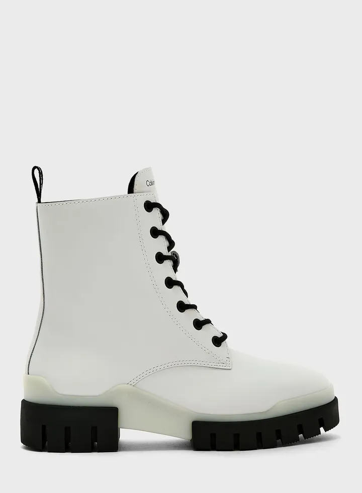 Combat Lace Ups Boots