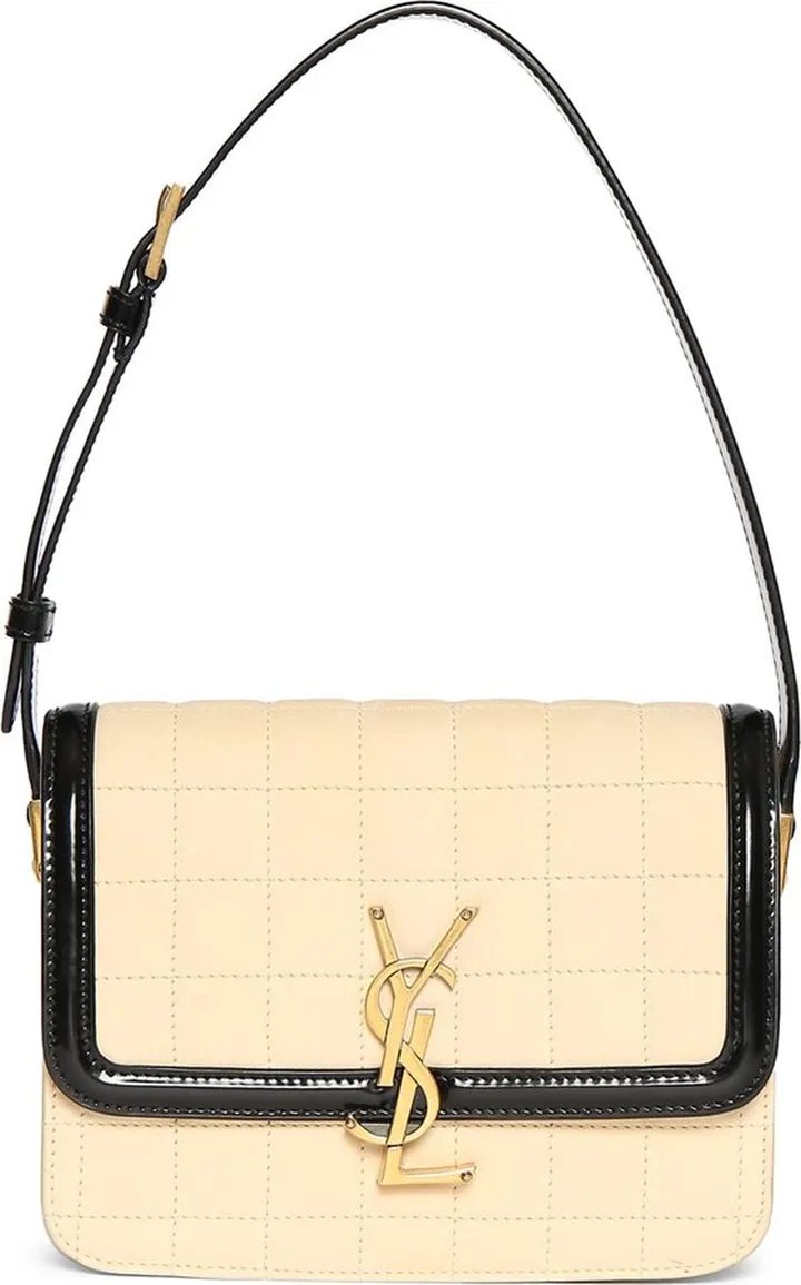 Small Solferino leather shoulder bag
