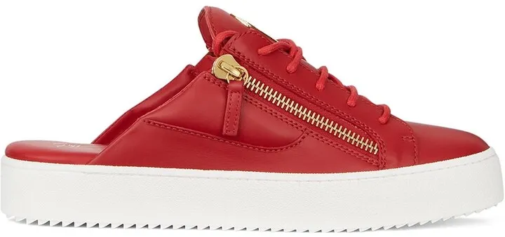 Slip-On Lace-Up Sneakers