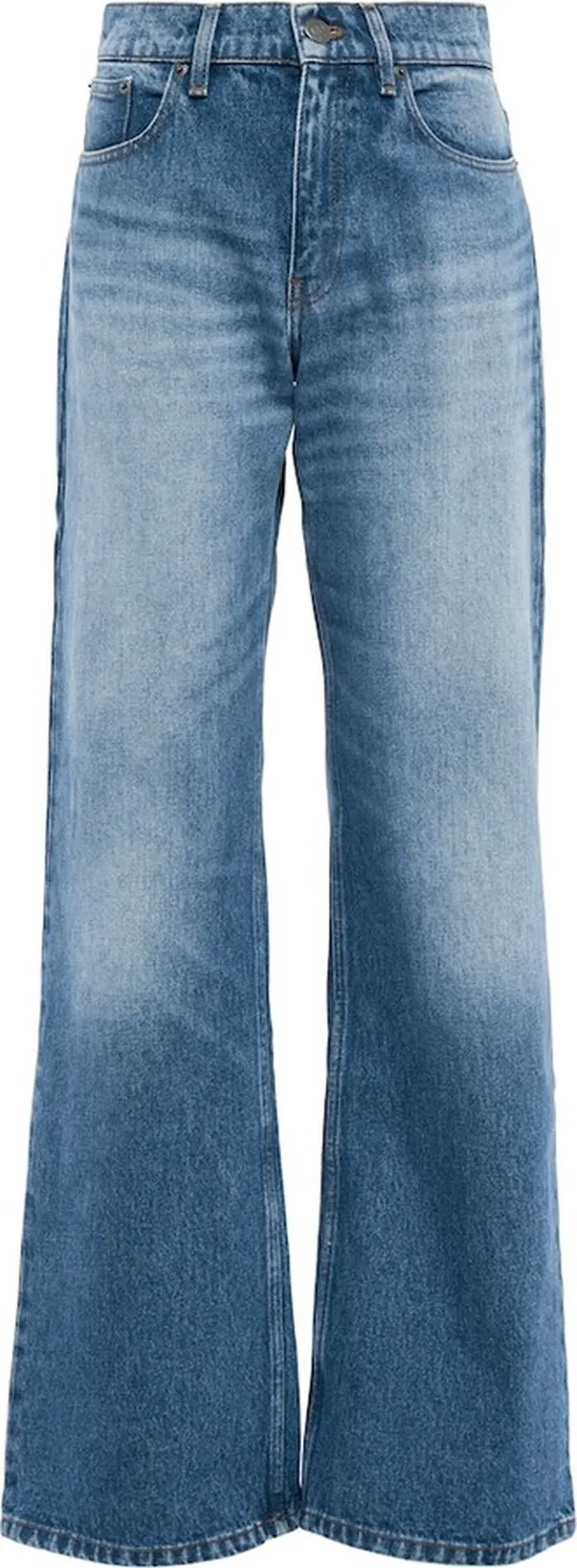 Mid-rise boyfriend jeans