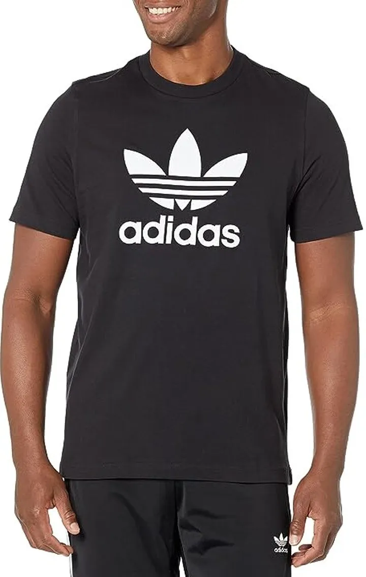 adidas Originals Trefoil Tee (Black 1) Men's T Shirt