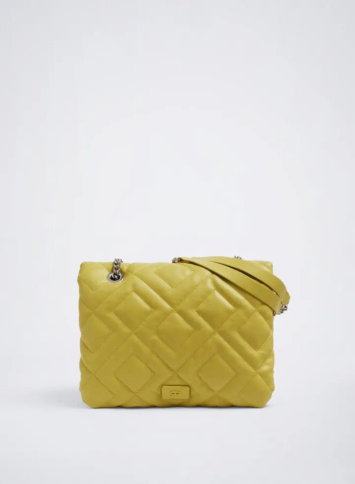 Quilted Chain Crossbody Bag