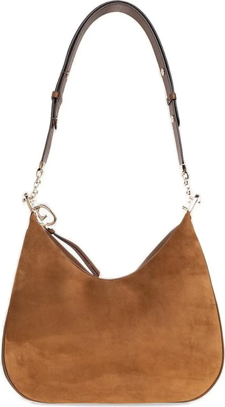 Gucci Attache Zipped Large Shoulder Bag