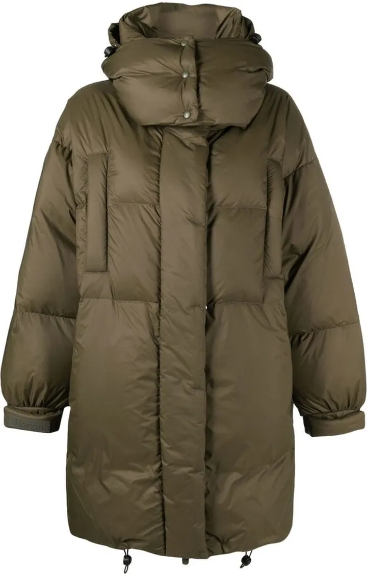 Zip-Fastening Padded Coat