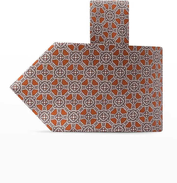 Men's Silk Medallion Tie