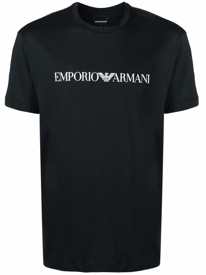 logo-print cotton T-shirt