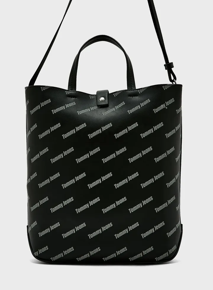Must Logo Detailed Tote Bag