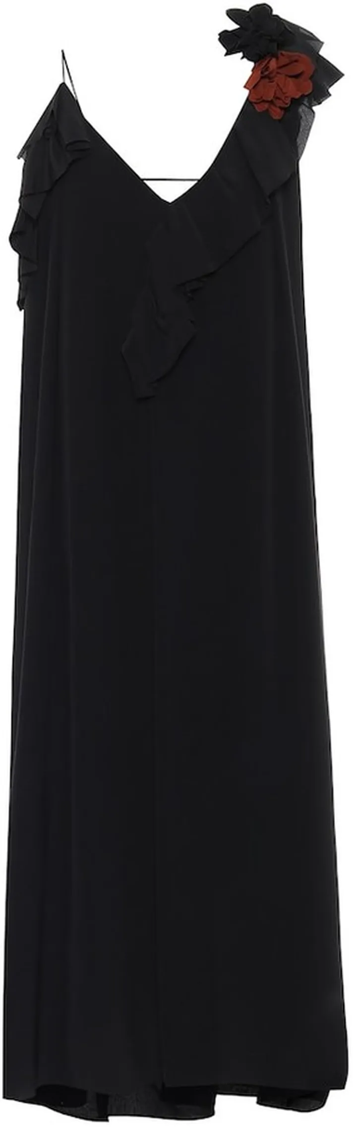 Silk crepe de chine dress