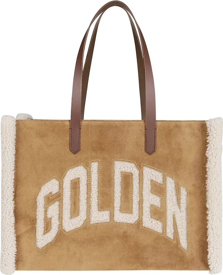Golden Goose Deluxe Brand Logo Detailed Strapped Tote Bag