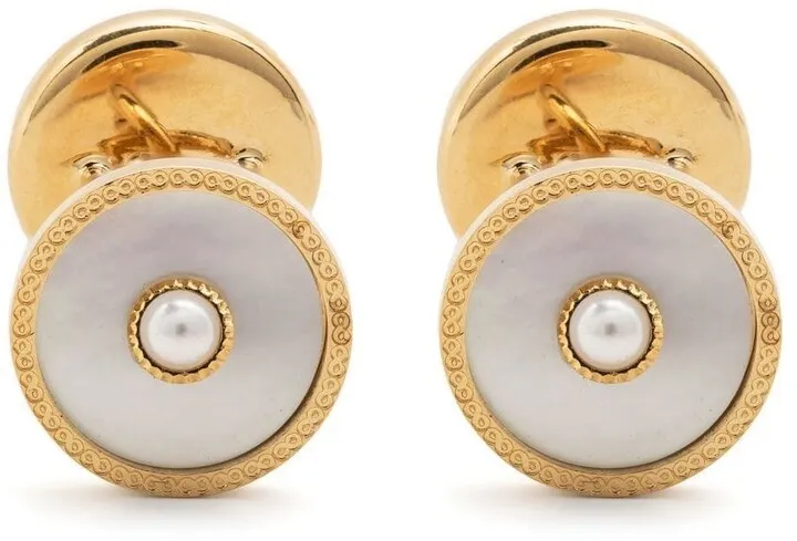 Pearl-Detail Cufflinks