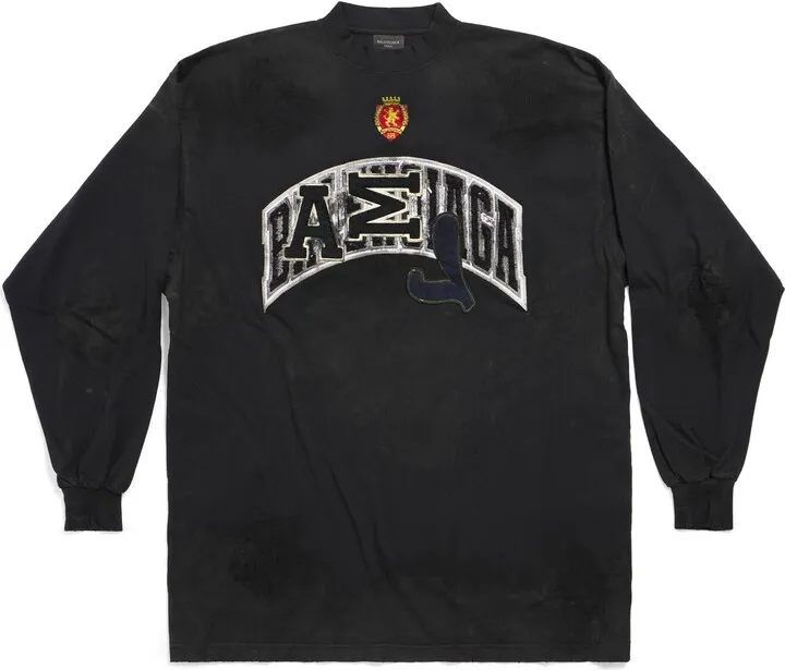 Skater Long Sleeve T-Shirt Oversized