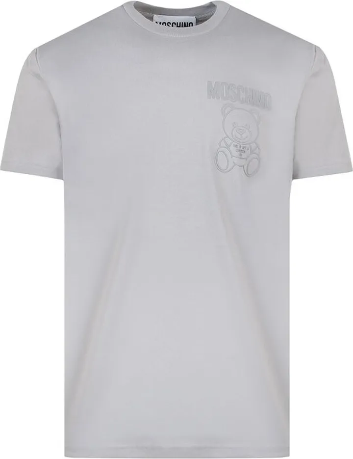 Moschino Logo Detailed Crewneck T-Shirt