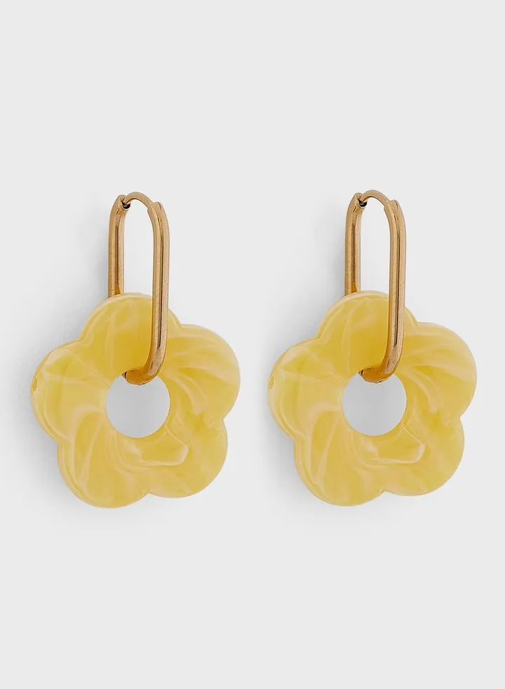 Floral Drop Earrings