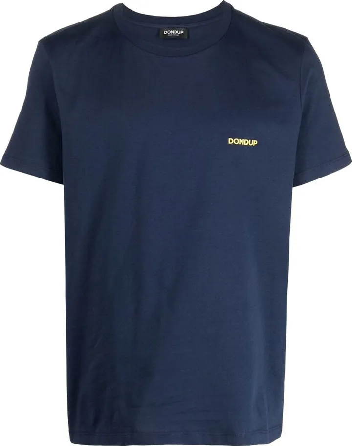 logo-embossed T-shirt