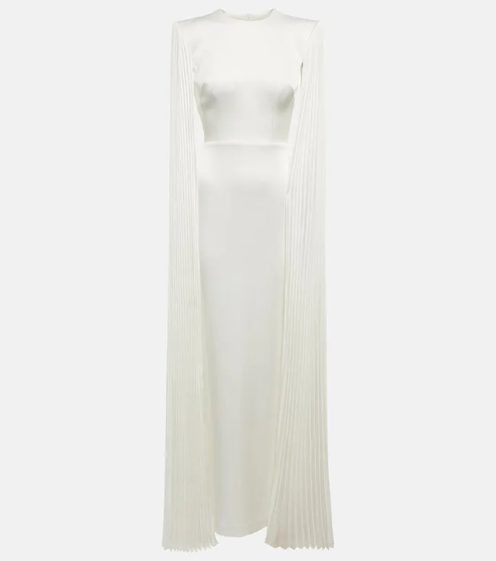 Sateen gown