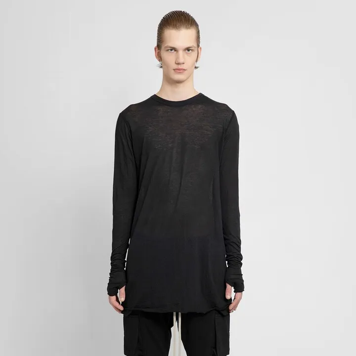 Boris Bidjan Saberi Man Black T-Shirts