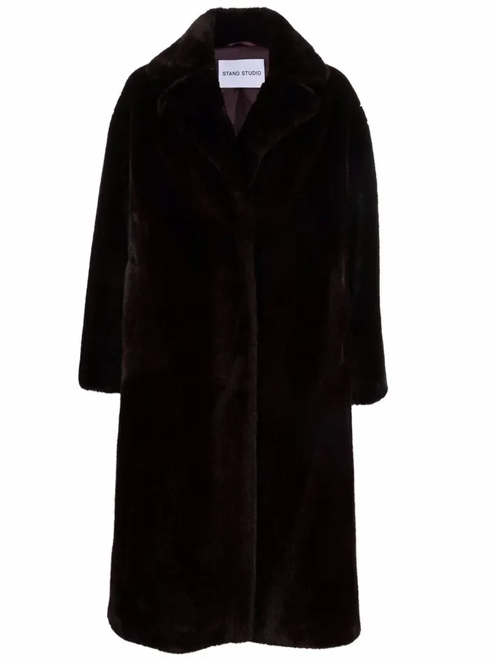 Oversized Faux-Fur Coat