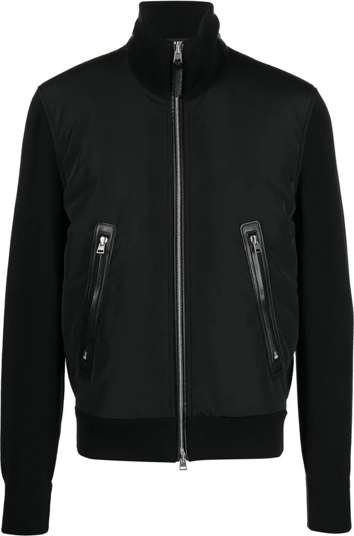 Zip-Up Bomber Jacket