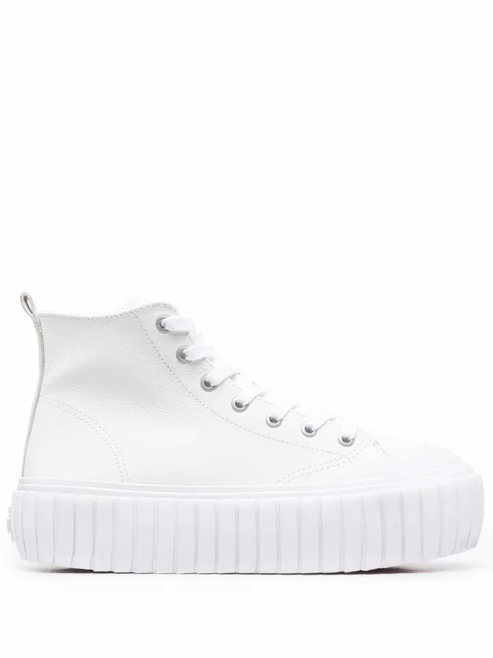 Platform Lace-Up Sneakers