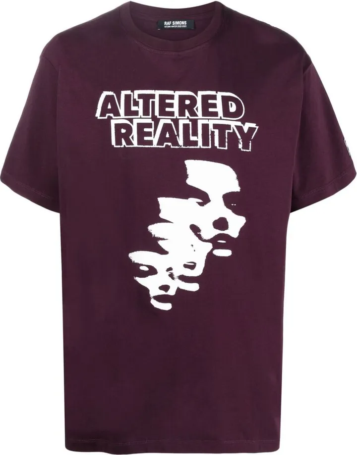 graphic-print crew-neck T-shirt