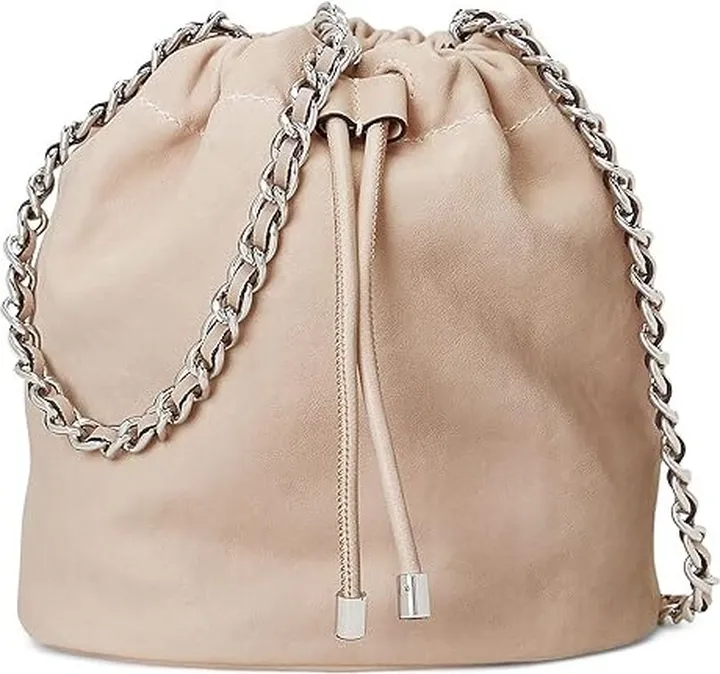LAUREN Ralph Lauren Emmy 19-Bucket Bag-Medium (Light Pink) Handbags