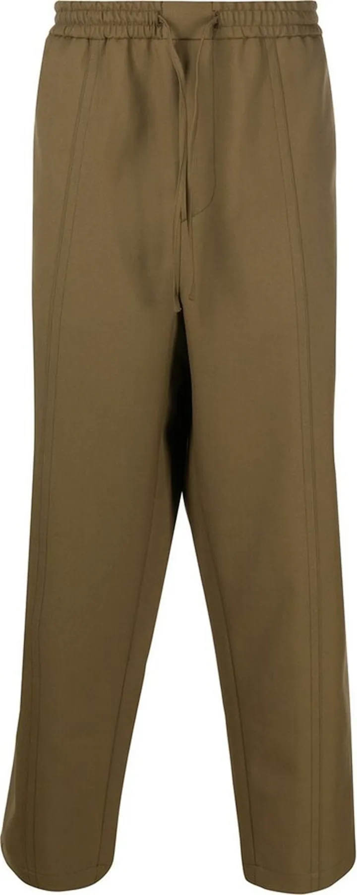 High-Rise Straight-Leg Trousers