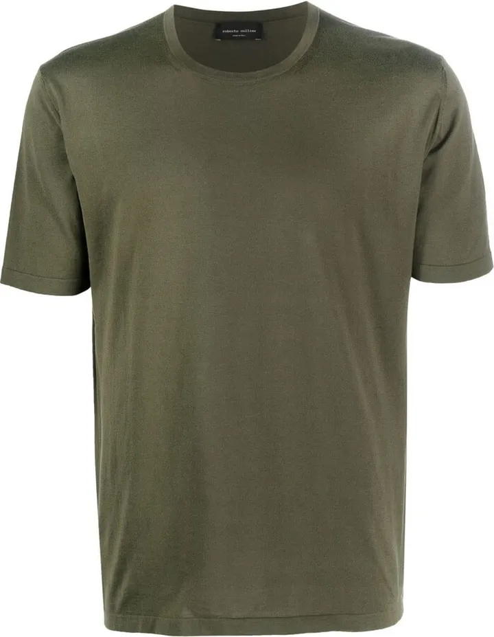crew-neck cotton T-shirt