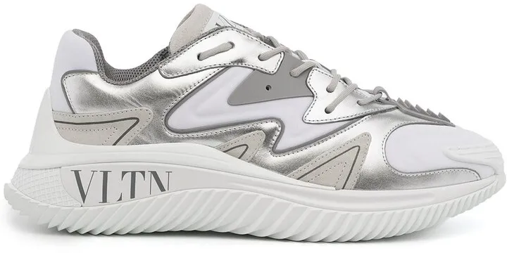 Panelled Low-Top Sneakers