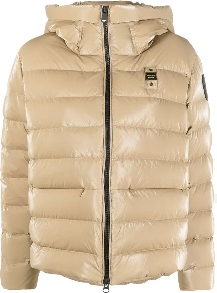 Logo-Patch Padded Jacket