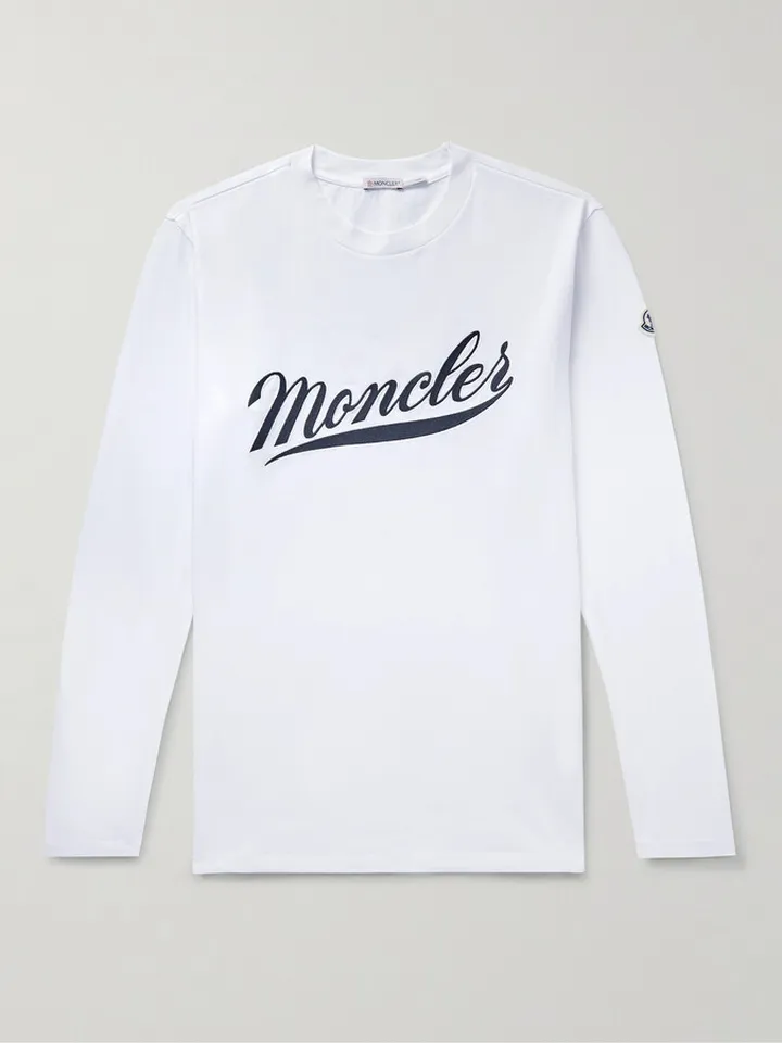 Logo-Embroidered Cotton-Jersey T-shirt