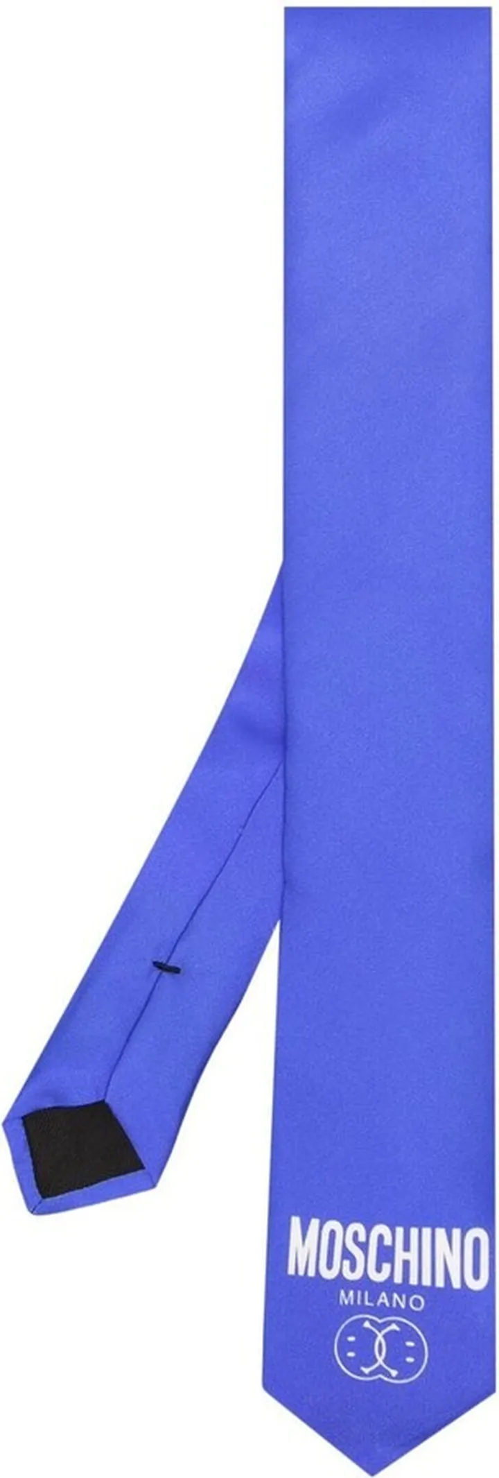 Silk Logo-Print Tie